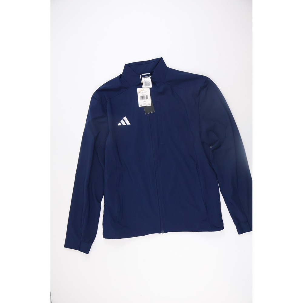 Adidas Jacket M FZ WVN JKT Navy Blue Solid XS NWT